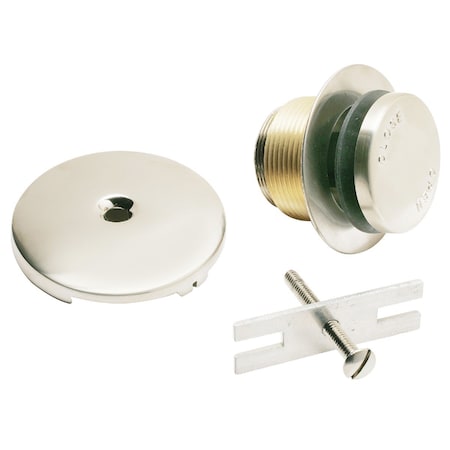 All-Source Foot Lok Stop Brushed Nickel Bath Drain Trim Kit 438814